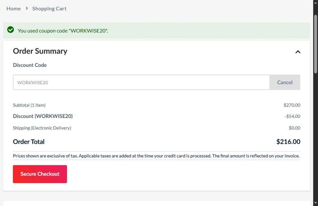 LexisNexis checkout page showing LexisNexis coupon code box | Screenshot taken by SimplyCodes community member on Aug 25, 2025