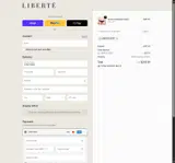 LIBERTE10OFF coupon verification screenshot