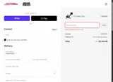 OUTLET coupon verification screenshot