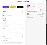 WELCOME15 coupon verification screenshot