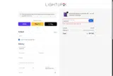 LightUpK coupon verification screenshot