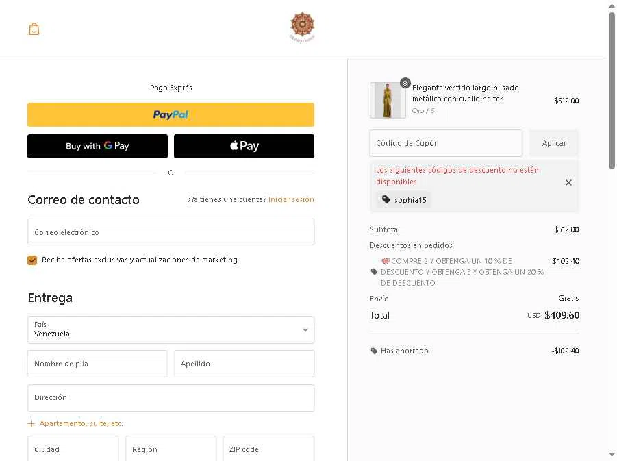 Like My Choice checkout page showing Like My Choice discount code box | Screenshot taken by SimplyCodes community member on Dec 8, 2025