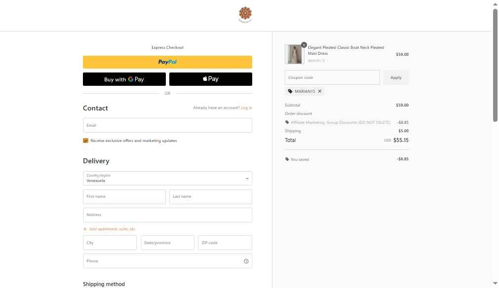 Like My Choice checkout page showing Like My Choice discount code box | Screenshot taken by SimplyCodes community member on Nov 9, 2025