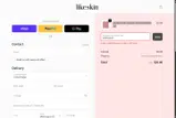LIKESKIN coupon verification screenshot