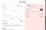 LIKESKIN coupon verification screenshot