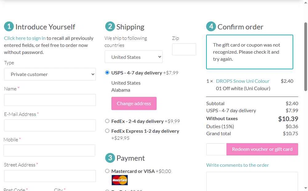 LindeHobby checkout page showing LindeHobby discount code box | Screenshot taken by SimplyCodes community member on Oct 29, 2025