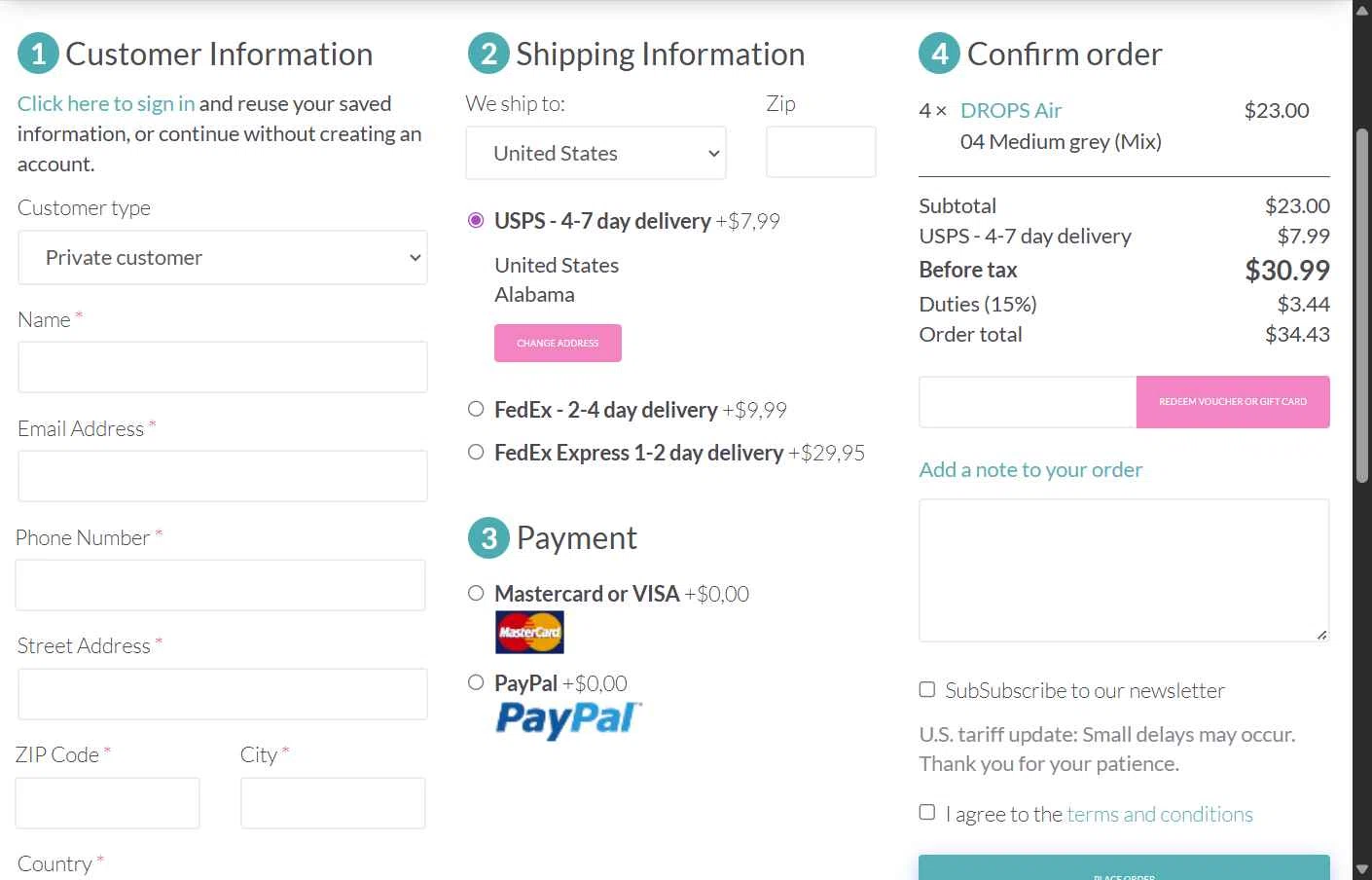 LindeHobby checkout page showing LindeHobby discount code box | Screenshot taken by SimplyCodes community member on Nov 25, 2025