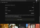 Linenfox coupon verification screenshot