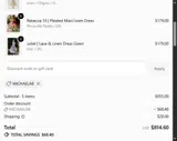 Linennaive coupon verification screenshot