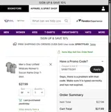 SPIRIT15OFF coupon verification screenshot