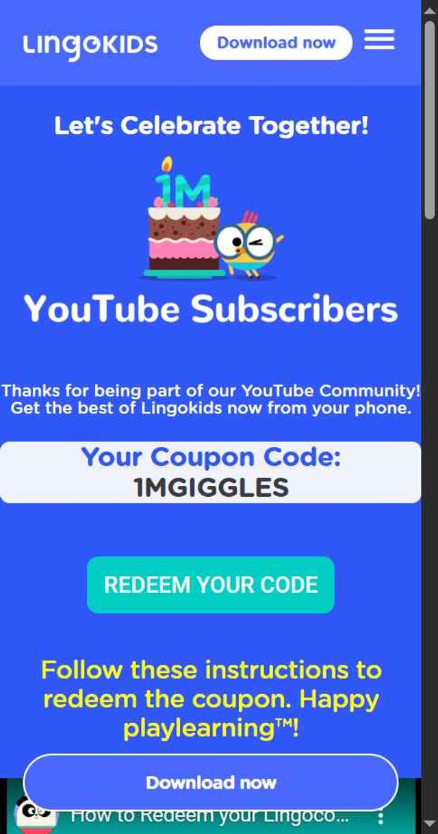 Lingokids checkout page showing Lingokids promo code box | Screenshot taken by SimplyCodes community member on Jul 6, 2025