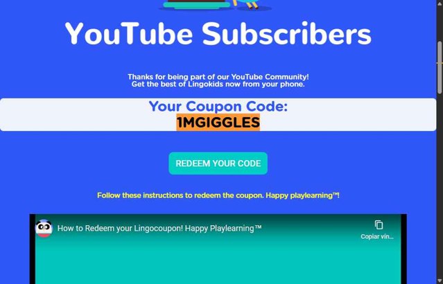 Lingokids checkout page showing Lingokids promo code box | Screenshot taken by SimplyCodes community member on Sep 4, 2025