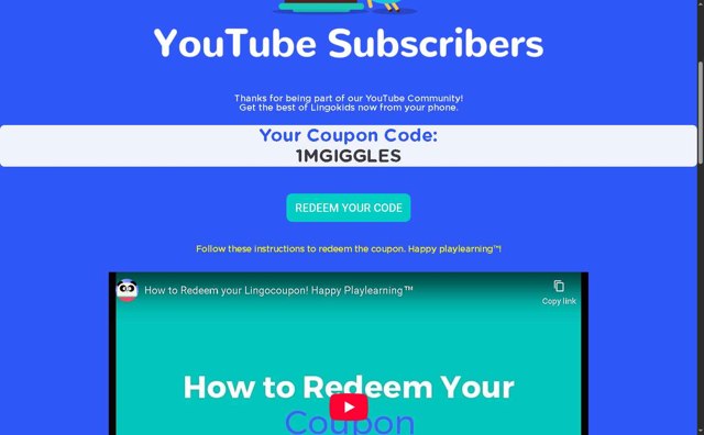 Lingokids checkout page showing Lingokids promo code box | Screenshot taken by SimplyCodes community member on Jun 27, 2025