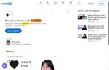 LinkedIn Jobs coupon verification screenshot