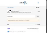 Linkifun Store coupon verification screenshot