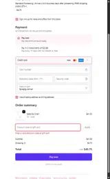 LINK Necklaces coupon verification screenshot