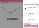 LINK Necklaces coupon verification screenshot