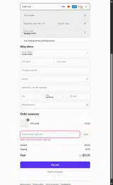 Linnea and Co. coupon verification screenshot