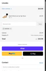 LINODES coupon verification screenshot
