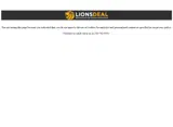 LionsDeal coupon verification screenshot