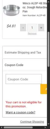 LionsDeal coupon verification screenshot