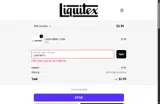 Liquitex coupon verification screenshot