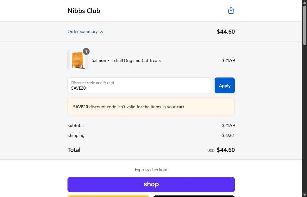 Liquor Barn checkout page showing Liquor Barn promo code box | Screenshot taken by SimplyCodes community member on Aug 30, 2025