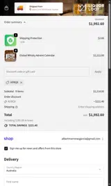 ADBQ8 coupon verification screenshot
