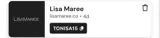 TONISA15 coupon verification screenshot