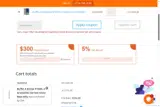 Lisa's Clarinet Shop coupon verification screenshot