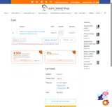 Lisa's Clarinet Shop coupon verification screenshot