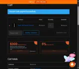 Lisa's Clarinet Shop coupon verification screenshot