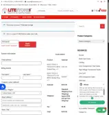 LiteStoreUSA coupon verification screenshot