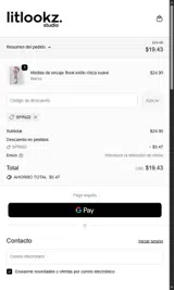 SPIN22 coupon verification screenshot