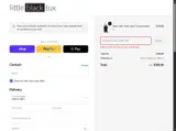 Little Black Tux coupon verification screenshot