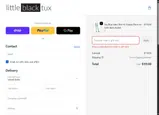 Little Black Tux coupon verification screenshot