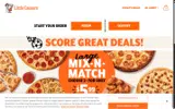 Little Caesars coupon verification screenshot
