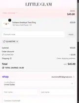 glamstar coupon verification screenshot
