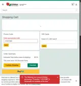 CYERYMH coupon verification screenshot