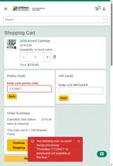 CY249ZT coupon verification screenshot