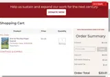 Liturgical Press coupon verification screenshot