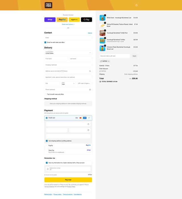 Live Pacha checkout page showing Live Pacha promo code box | Screenshot taken by SimplyCodes community member on Sep 24, 2025