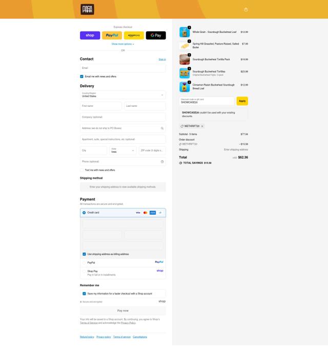 Live Pacha checkout page showing Live Pacha promo code box | Screenshot taken by SimplyCodes community member on Sep 24, 2025