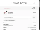 PRETTYPOORTHING20 coupon verification screenshot