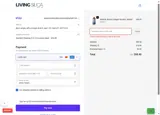 Living Silica coupon verification screenshot