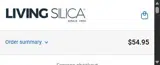 Living Silica coupon verification screenshot