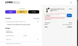 Living Silica coupon verification screenshot