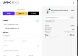 Living Silica coupon verification screenshot