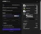 Living Silica coupon verification screenshot