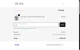 Liz Alig coupon verification screenshot